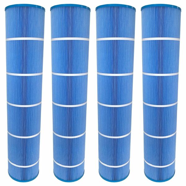 Zoro Approved Supplier Jandy CL 580 Anti Microbial Replacement Pool Filter 4 Pack Compatible PJAN145-M/C7482AM/FC0820M WP.JAN0820M-4P